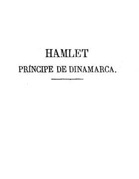 Hamlet, príncipe de Dinamarca