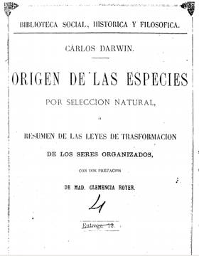 El origen de las especies